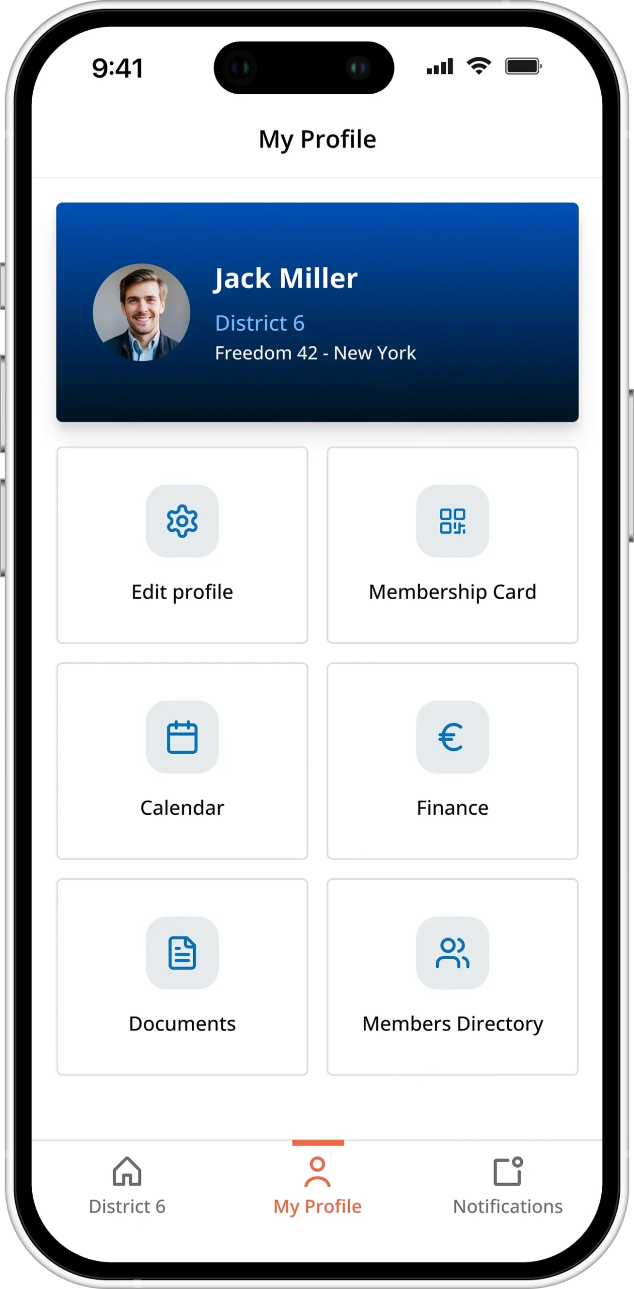 AHEPA Connect-My Profile