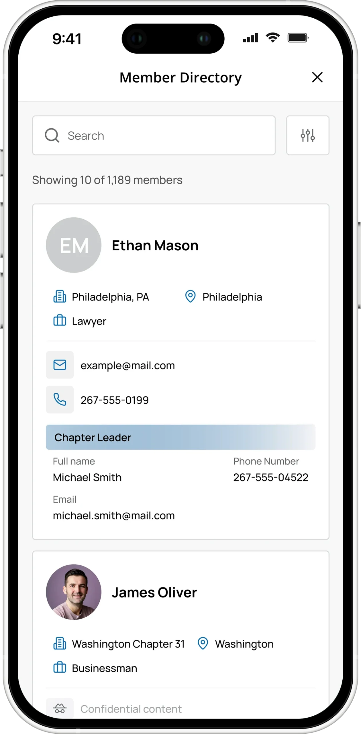 AHEPA Connect-Member Directory